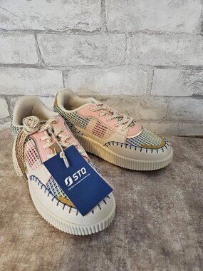 Women Stylish Platform Fashion Sneakers Chunky City Casual Shoes size 9.5